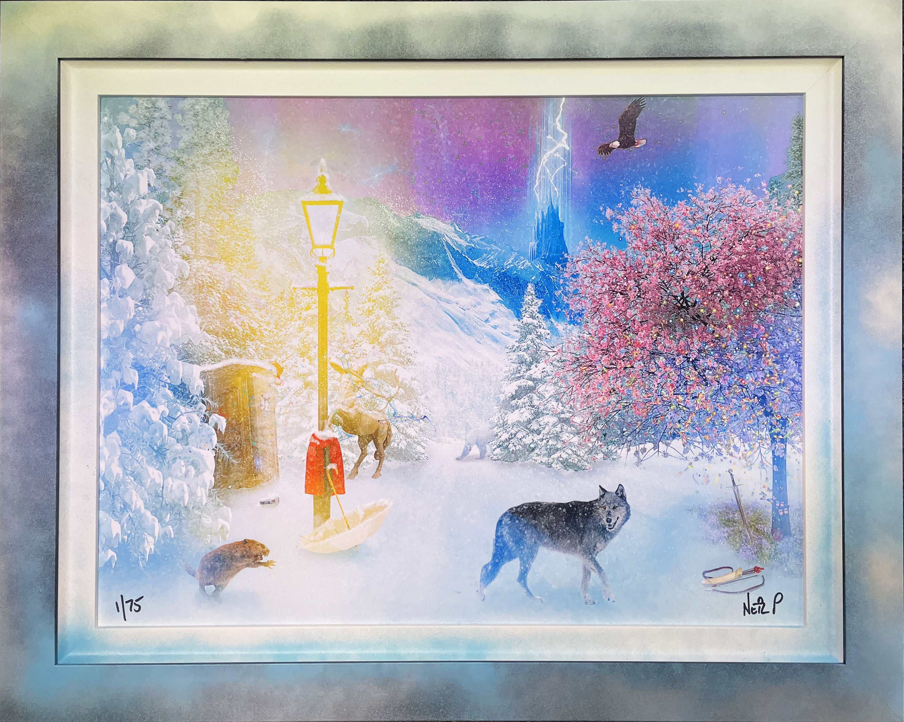 Neil Pengelly - 'Roar Of The Mountain'- Framed Limited Edition Print