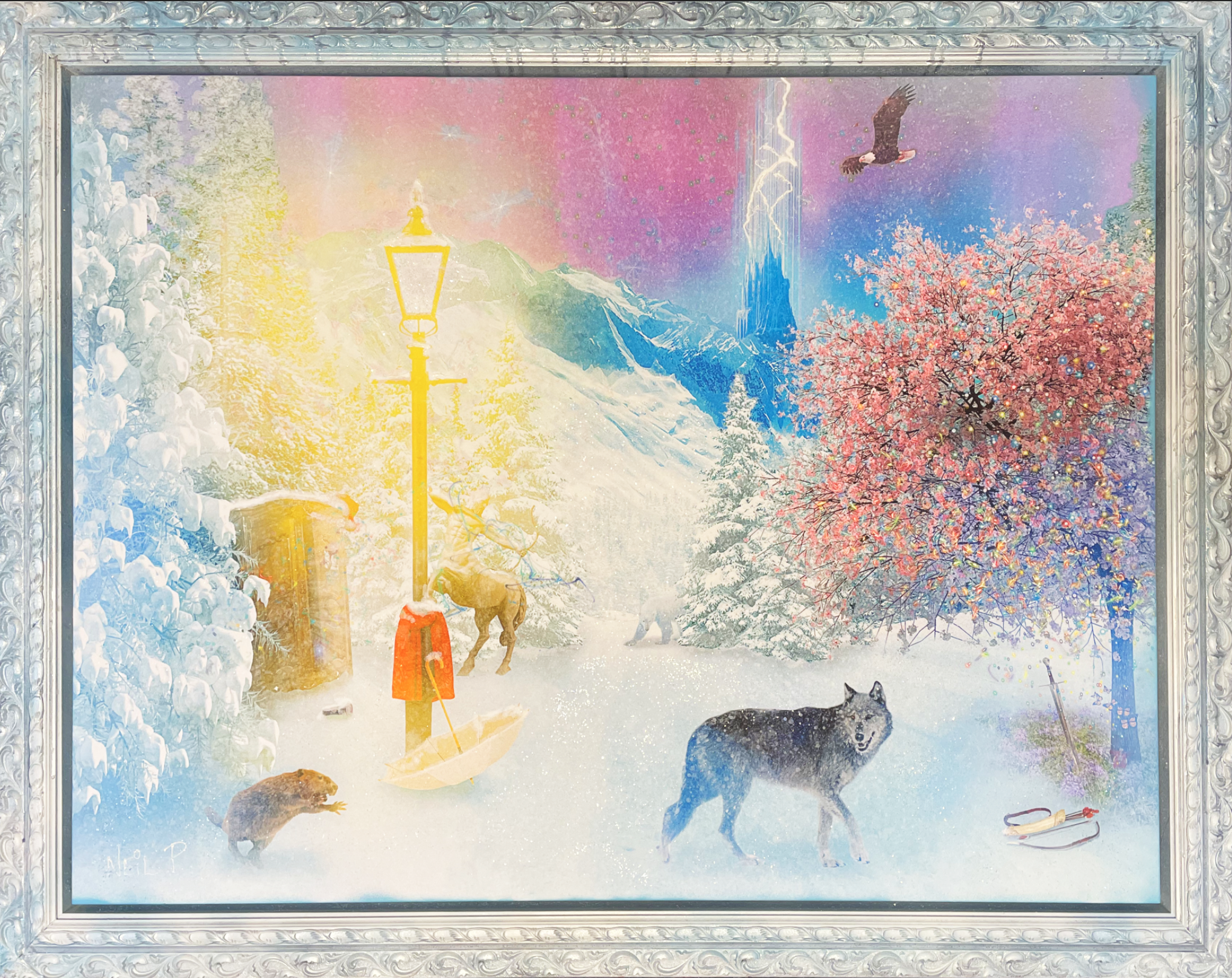 Neil Pengelly - 'Roar Of The Mountain'- Framed Limited Edition Print