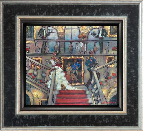 Andrei Protsouk - 'Royal Night' - Framed Original Art