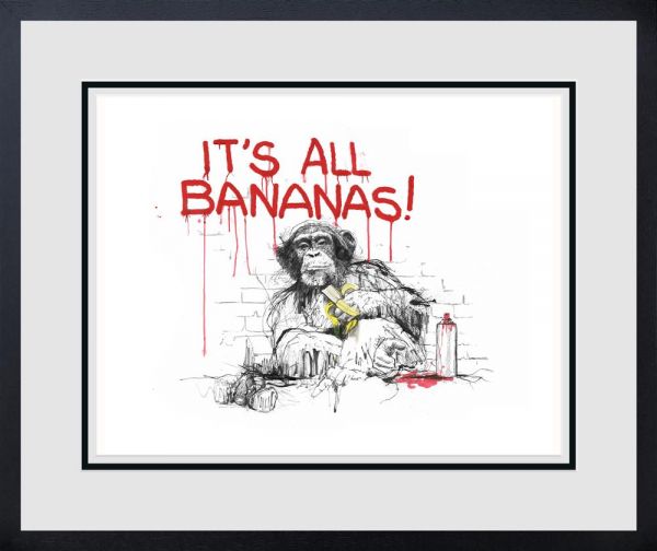 Scott Tetlow - 'It's All Bananas!' - Framed Limited Addition