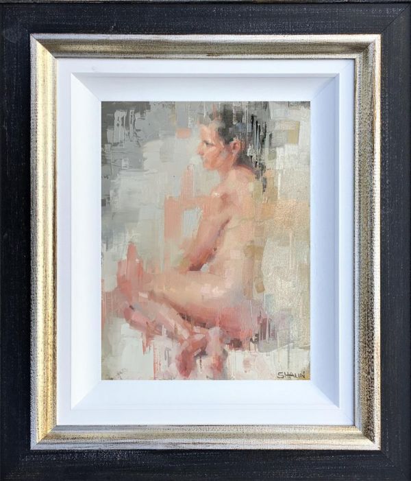 Shaun Othen - 'Seated Nude I' - Framed Original Art