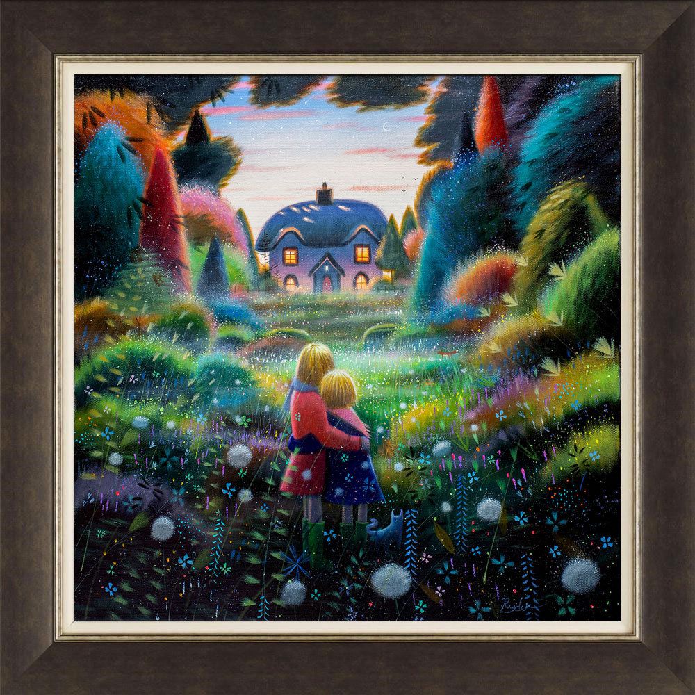 Ryder - 'Sisters Growing Up Together Makes Us Special Friends Forever' - Framed Limited Edition Art