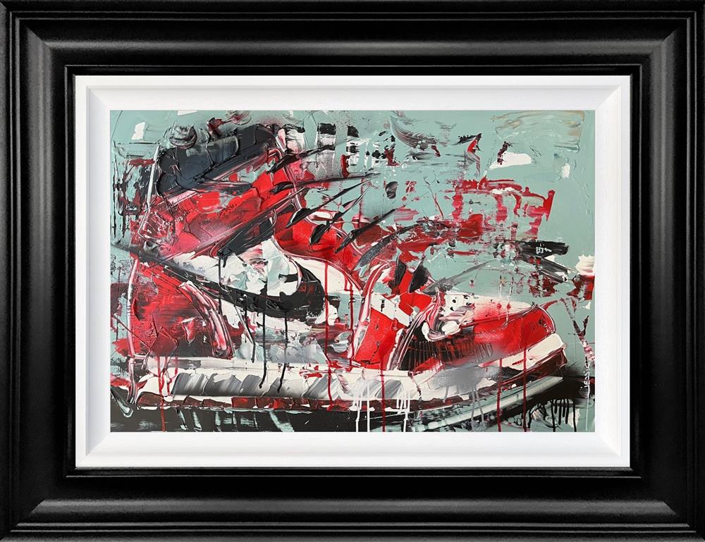 Jessie Foakes -  Sneaker Time'  Framed Original Artwork