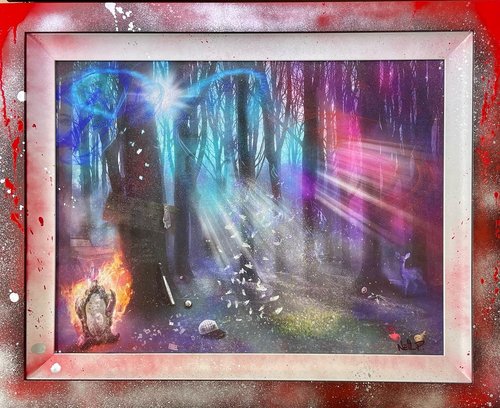 Neil Pengelly - 'Sunlight and Sparkles - Twighlight I'- Framed Limited Edition Print