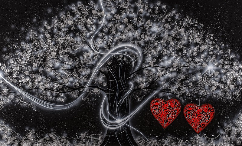 Kealey Farmer - 'The Power of Love Silver' - Framed Original