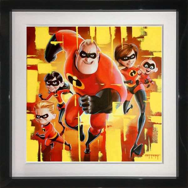 Ben Jeffery - 'The Incredibles' - Framed Original Art