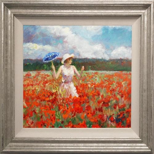 Timmy Mallett - 'Monet's Poppies' - Framed Limited Edition