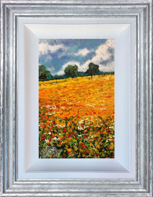 Timmy Mallett - 'Buttercup Meadow' - Framed Original Art