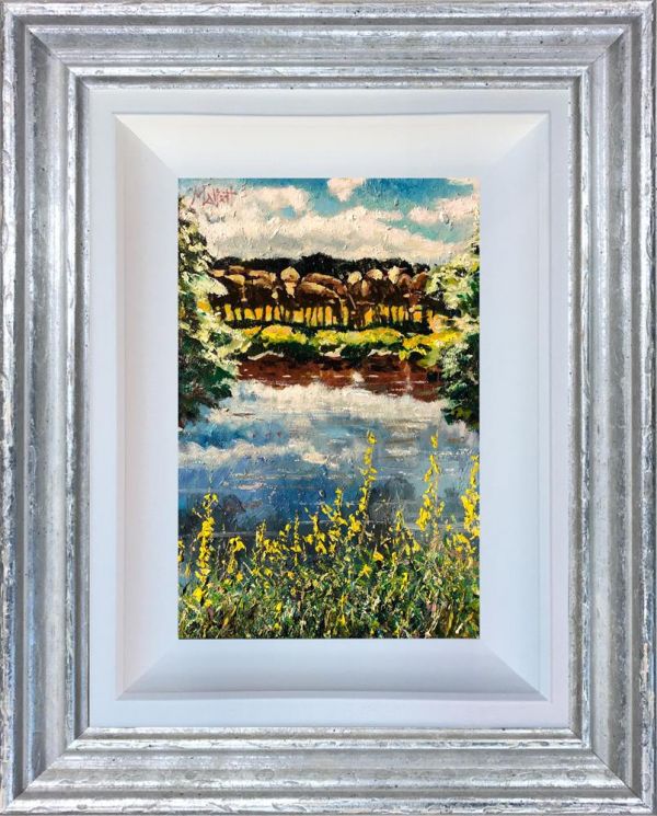 Timmy Mallett - 'Down by the Water Meadow' - Framed Original Art