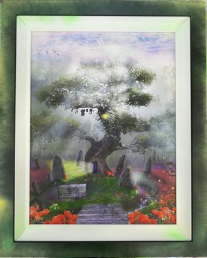 Neil Pengelly - 'To The Land Of Dreams-Faraway Tree'- Framed Limited Edition Print