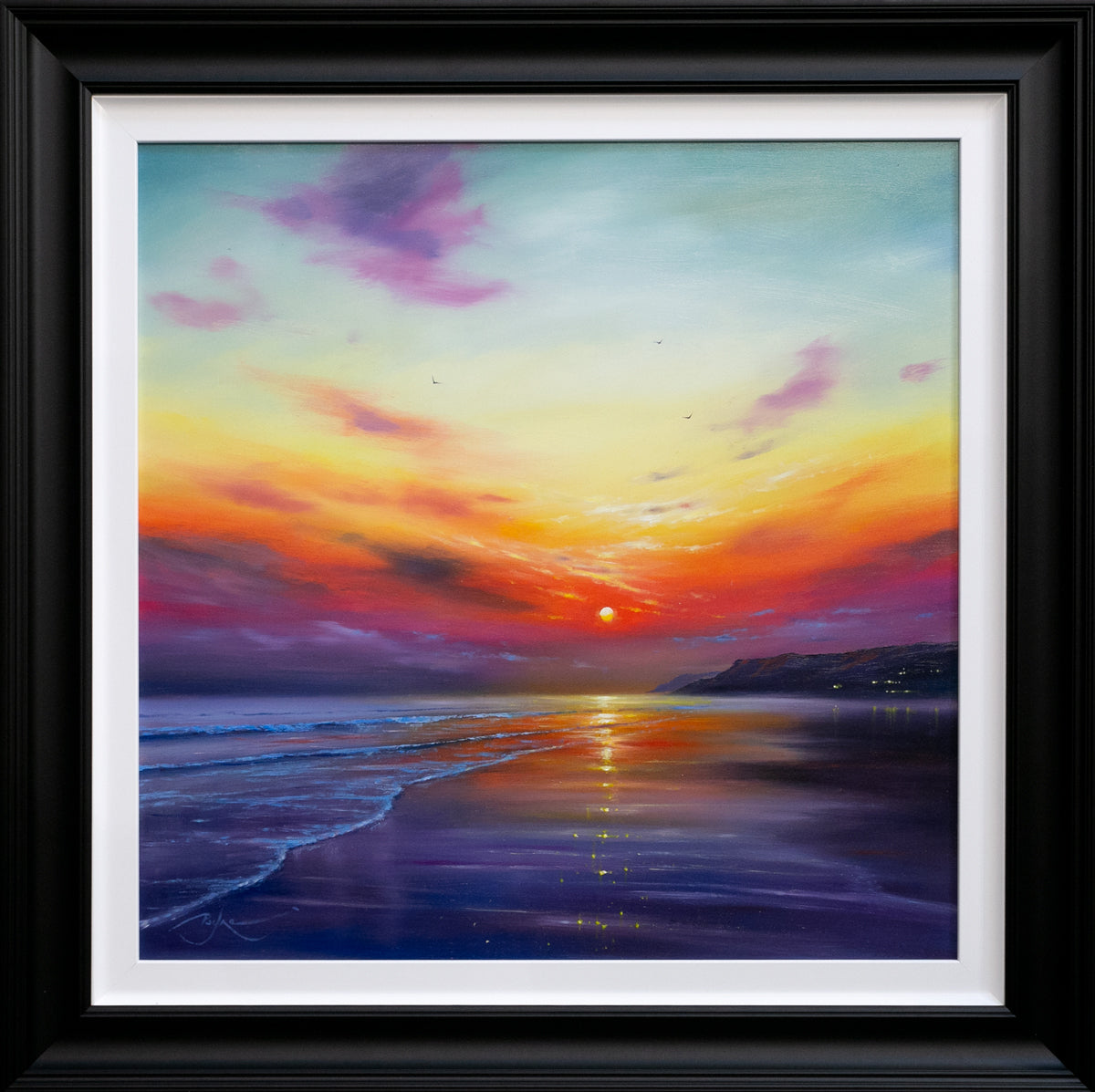 Ben Payne - 'Tranquil Skies' - Framed Original Art