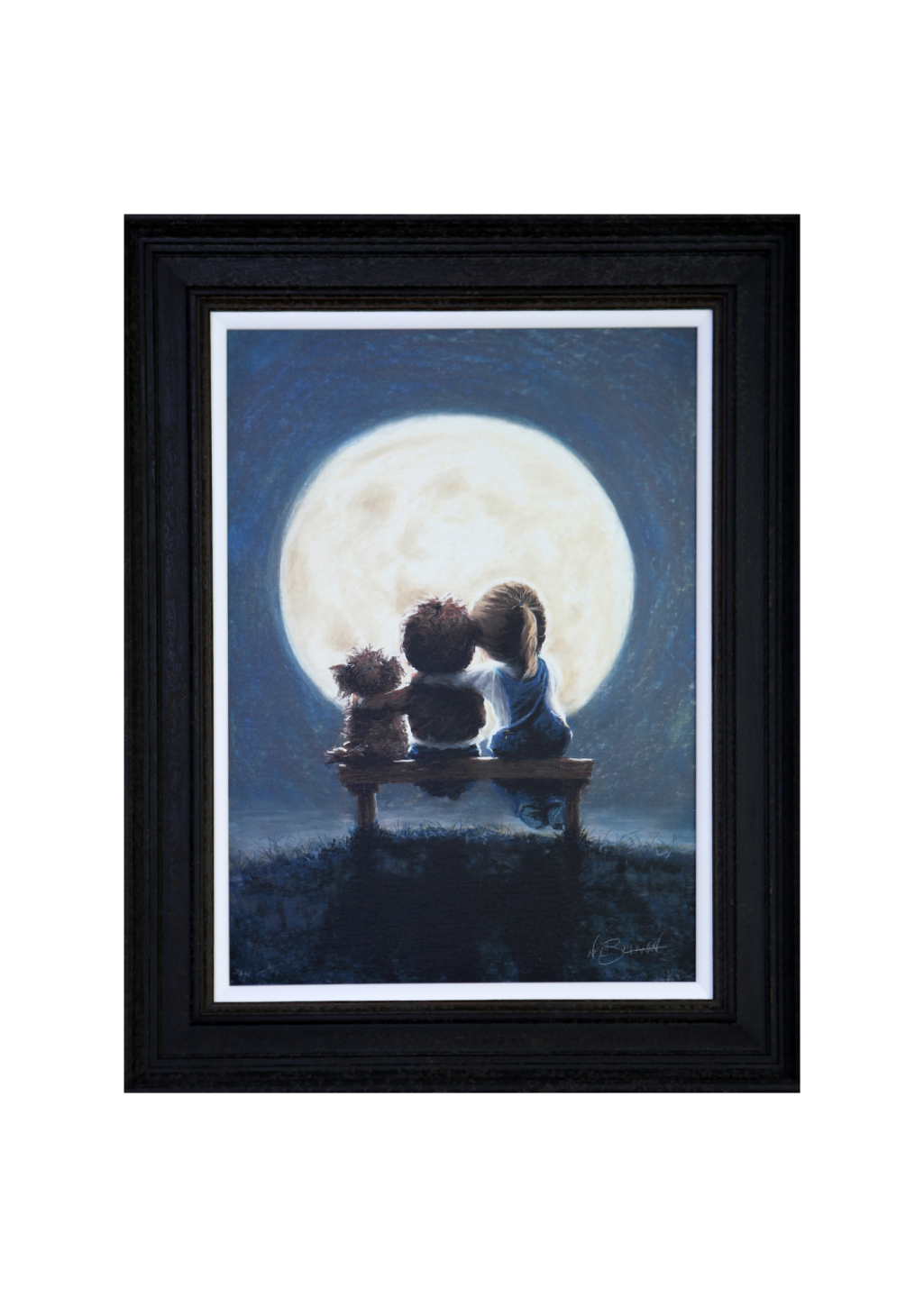 Neil Buchanan - 'By The Light Of The Silvery Moon'- Framed Open Edition