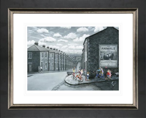 Leigh Lambert - 'We Gotta Get Out Of This Place - Paper' - Framed Limited Edition