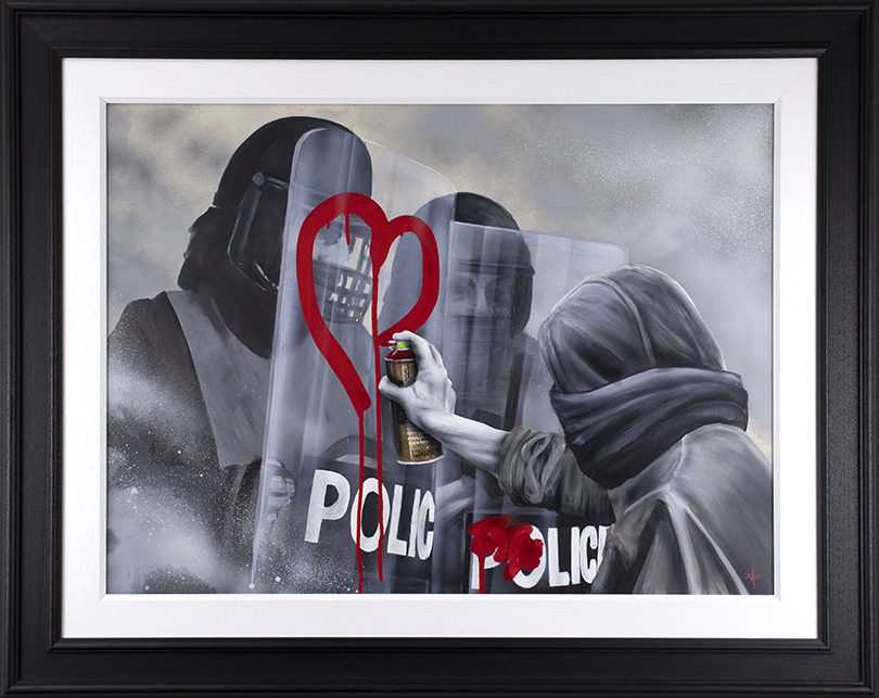 Dean Martin - 'With Love Officer'  - Framed Original