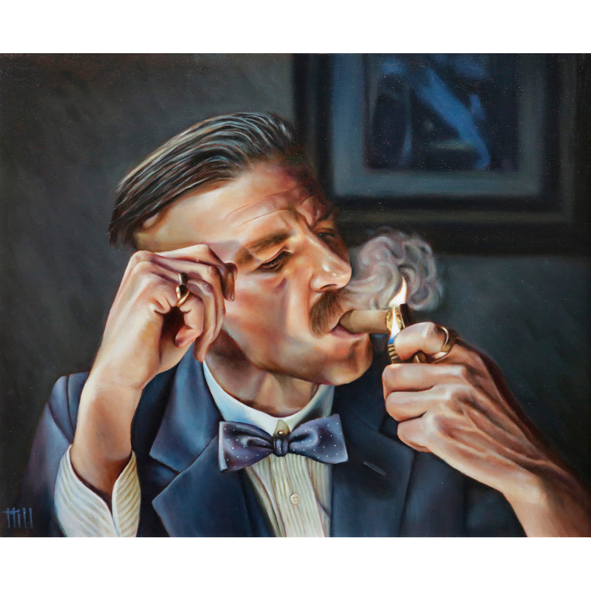 Adrian Hill - 'A Done Deal'- Framed Limited Edition