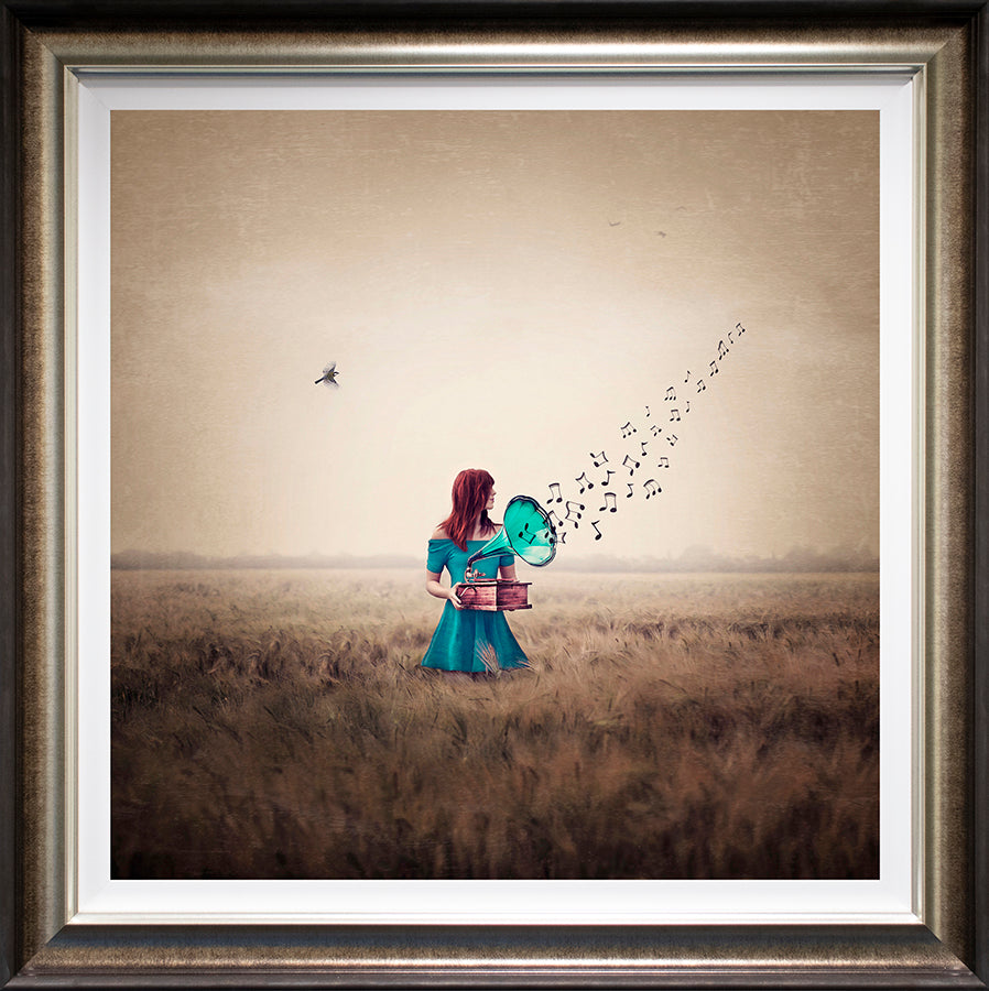 Michelle Mackie - 'Sound Of Summer' - Framed Limited Edition Art