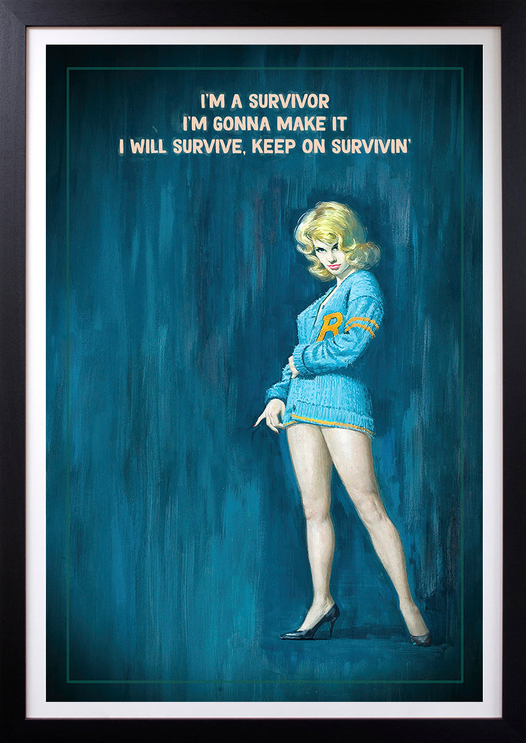Sam Wolfe - 'I'm A Survivor' - Framed Limited Edition