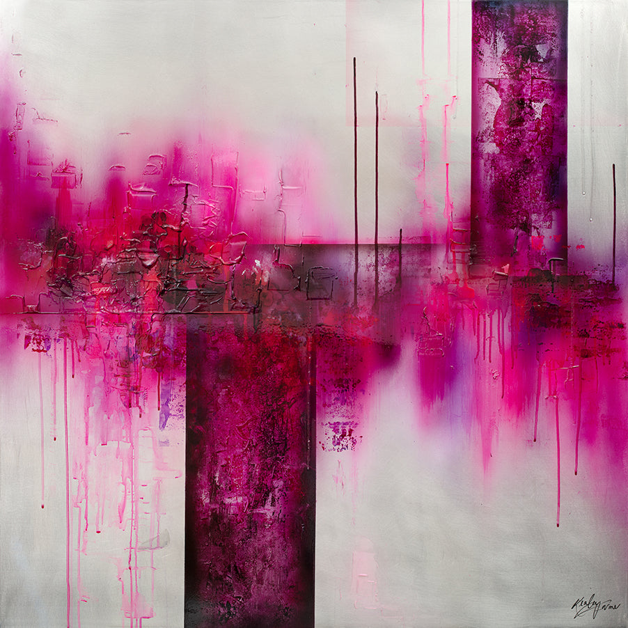 Kealey Farmer - 'Glow' - Original Aluminium Panel Artwork