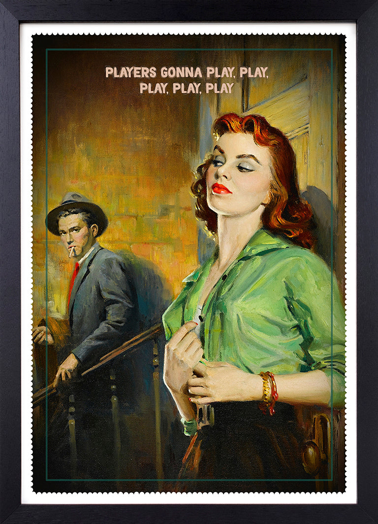 Sam Wolfe - 'Player's Gonna Play' - Framed Limited Edition