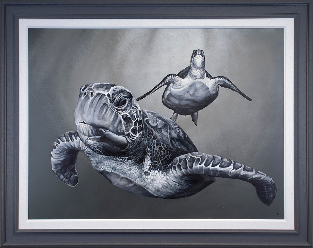 Dean Martin  - ' Riding The Current' - Framed Original