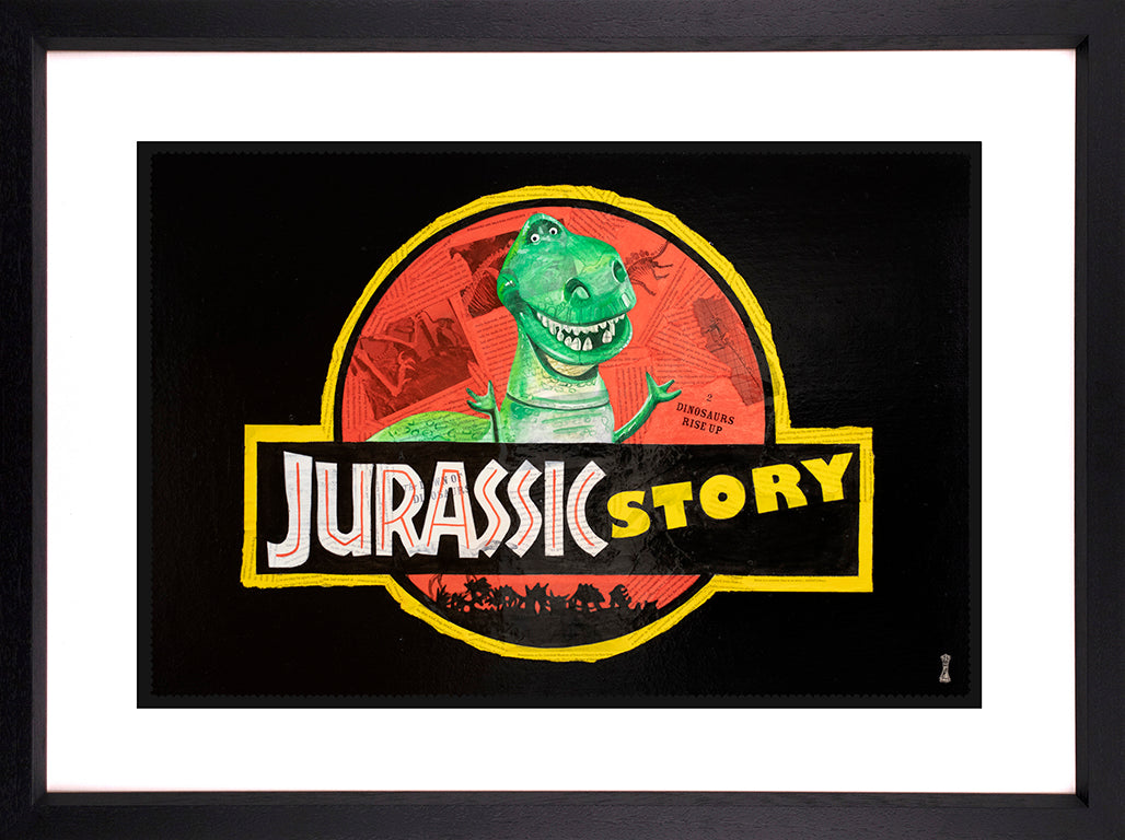 Chess - 'Jurassic Story' - Framed Limited Edition Print