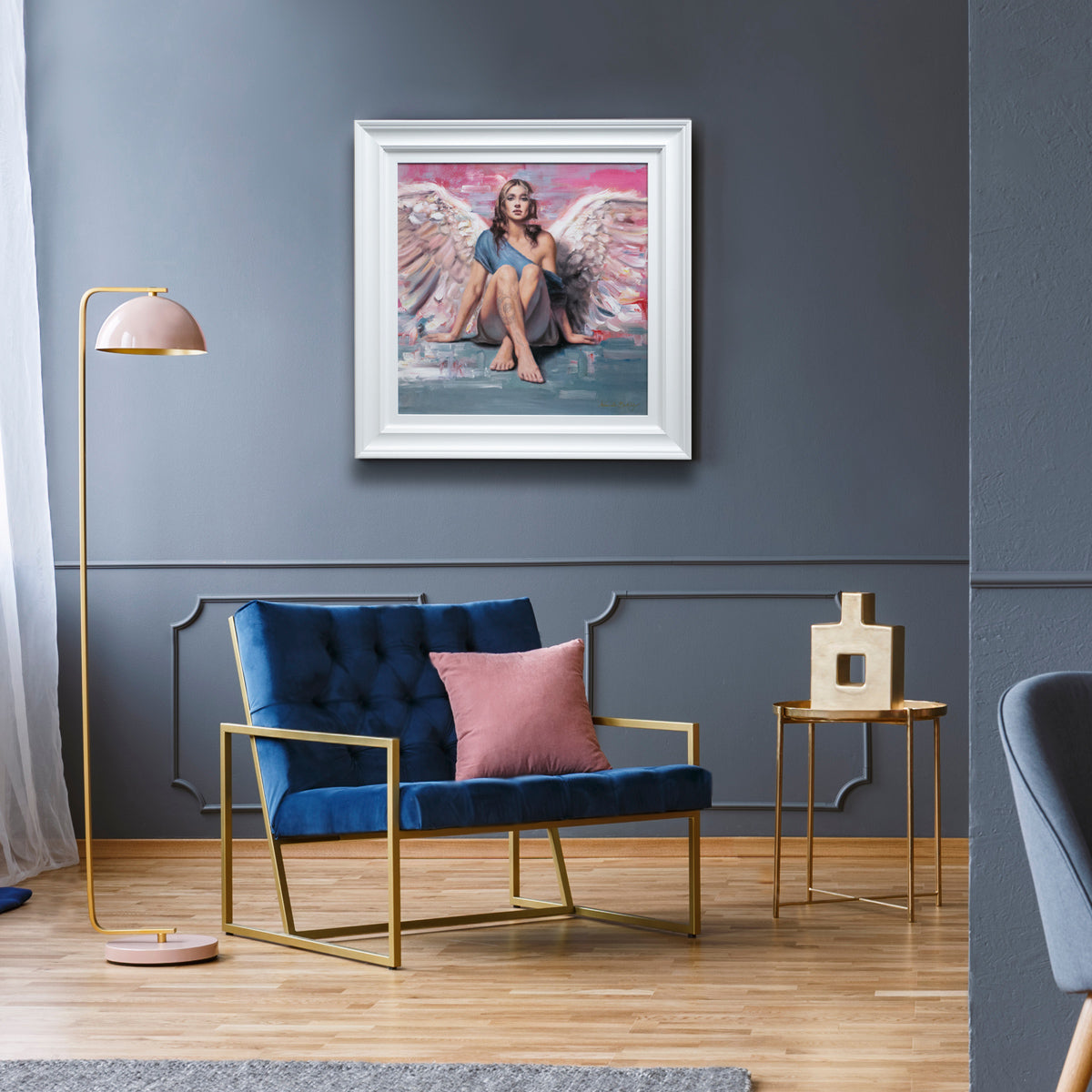 Hamish Blakely - 'The Protector' - Framed Original Art