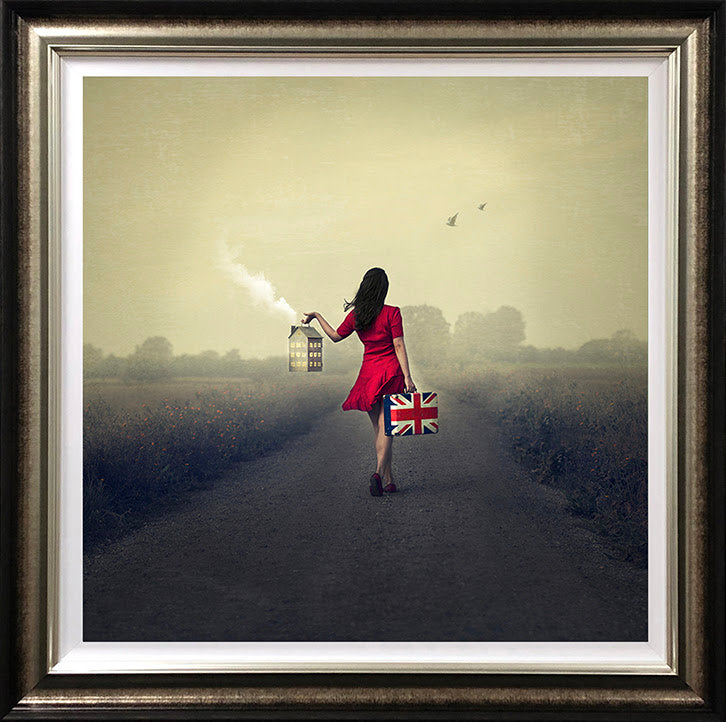 Michelle Mackie - 'Moving On' - Framed Limited Edition Art