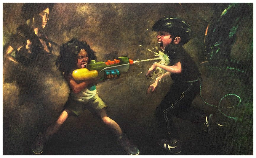 Craig Davison - ' Ripley's Game ' - Framed Limited Edition Art
