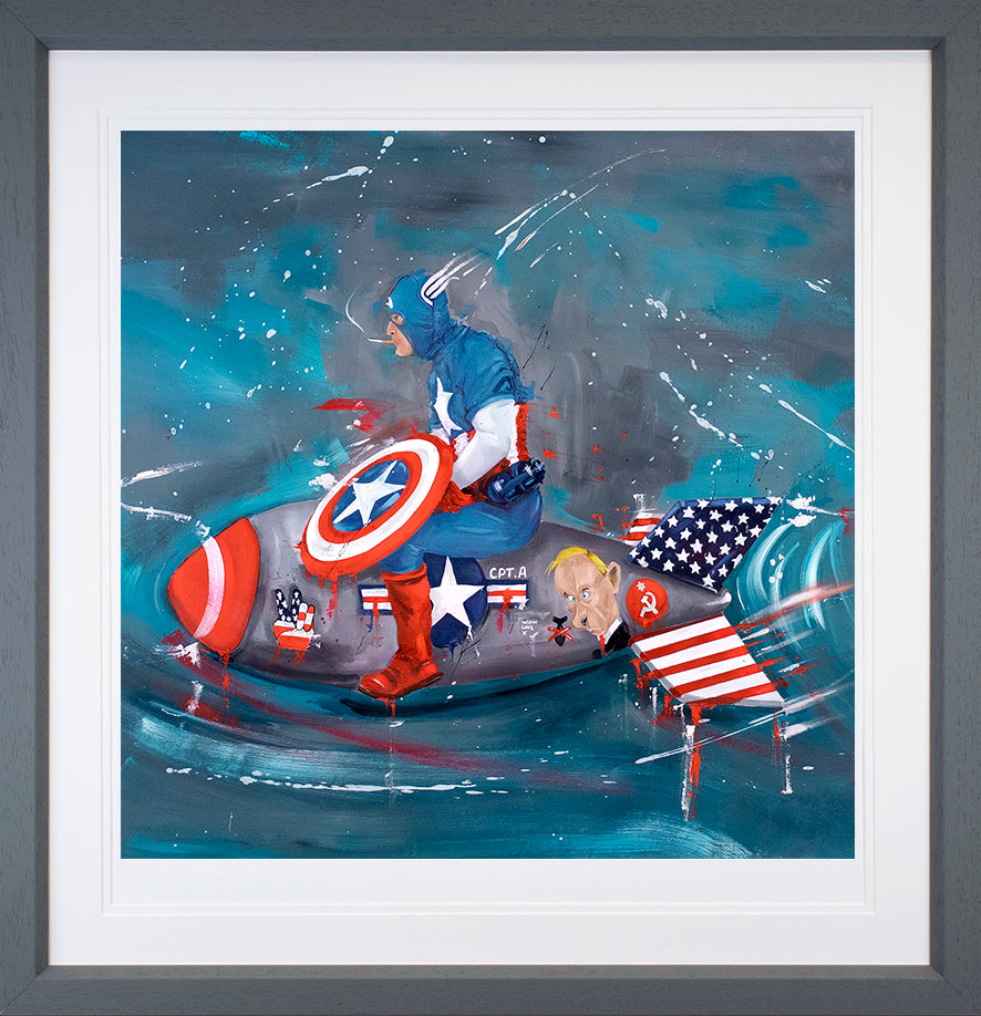 Wild Seeley - 'Captain Bomber' - Framed Limited Edition