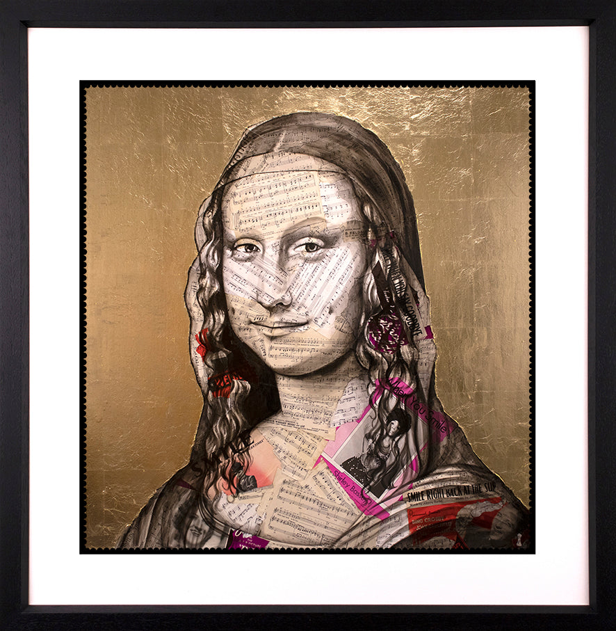 Chess - 'Smile, Mona Lisa!' - Framed Limited Edition Print