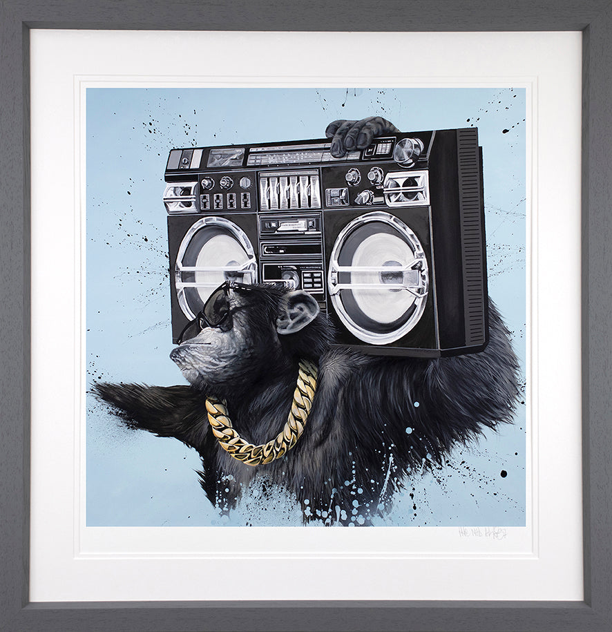 Dean Martin  - ' Run Chimp - M-C' - Framed Limited Edition Art