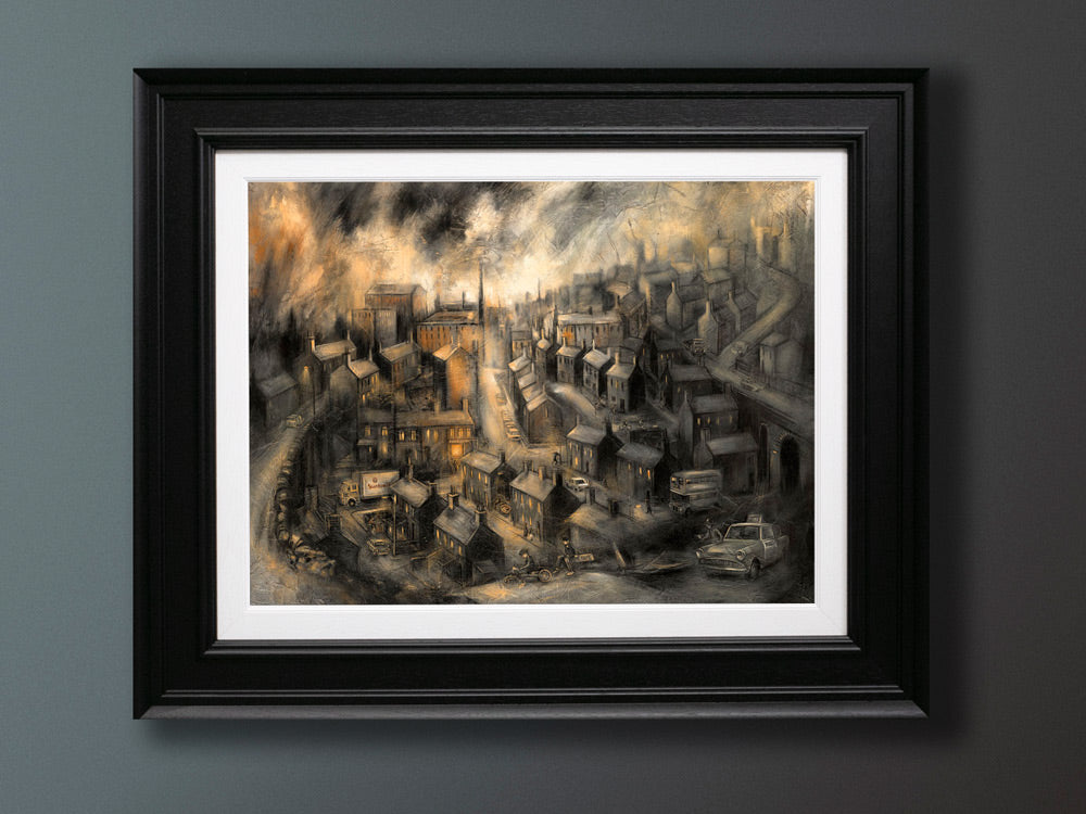 Craig Everett  - 'The Bank Getaway'- Framed Limited Edition