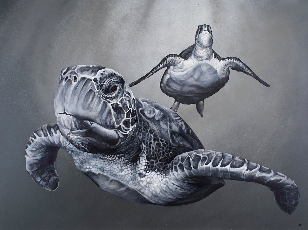 Dean Martin  - ' Riding The Current' - Framed Original