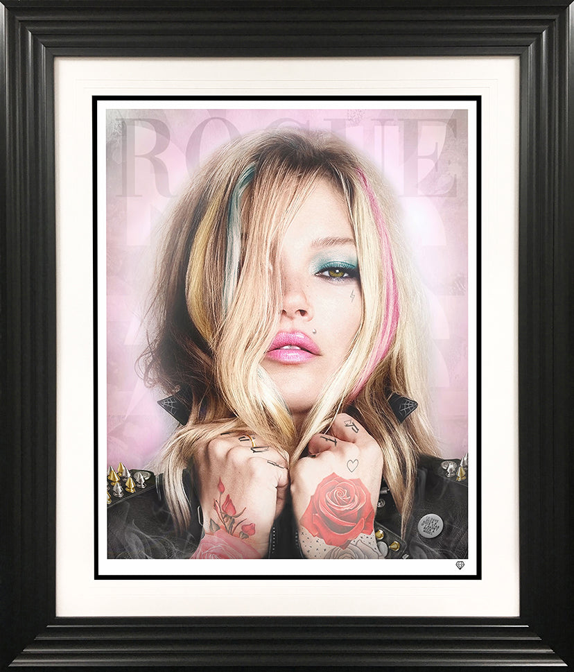 JJ Adams - ' Rock Star Rogue - Colour' - Framed Limited Edition