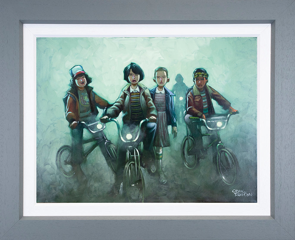 Craig Davison - 'Strange Time - (Stranger Things) ' - Framed Limited Edition