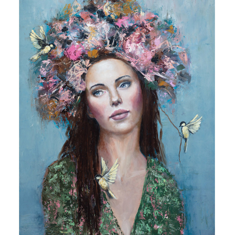 Malin Östlund - ' Bits And Pieces' - Framed Original Art