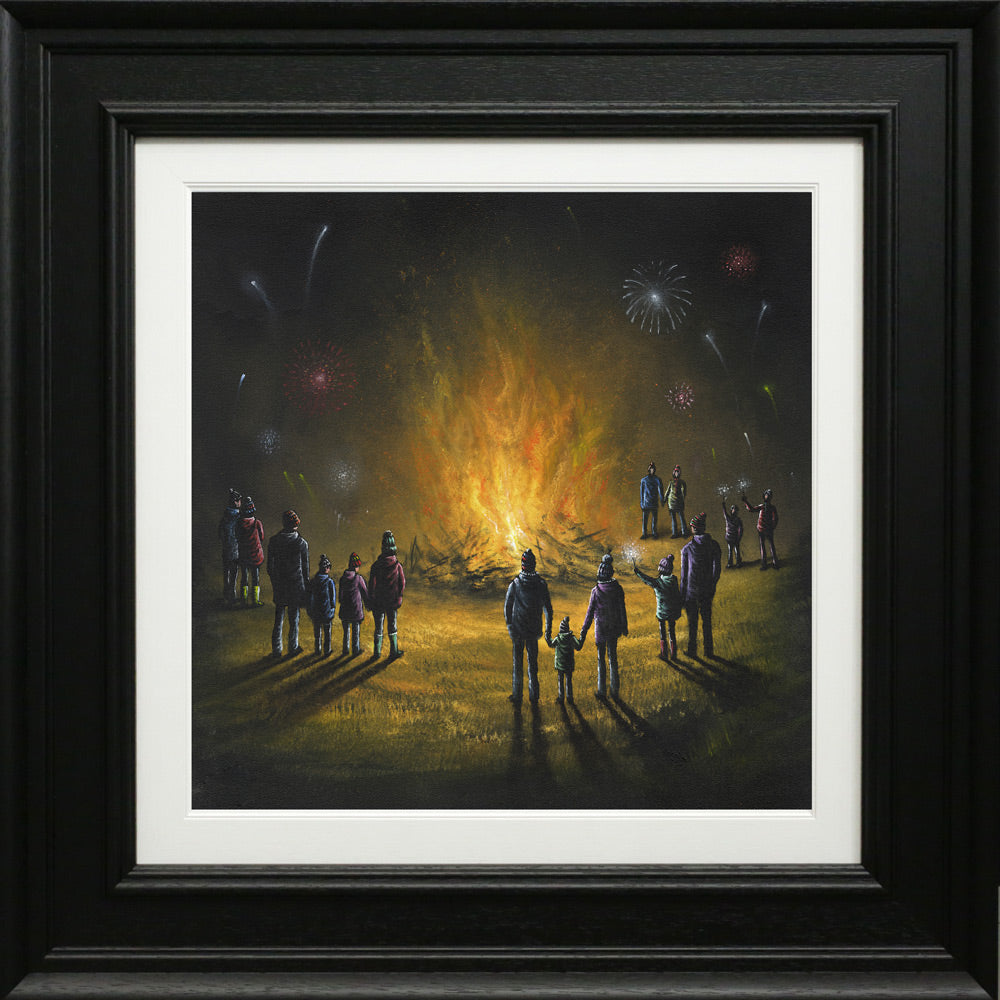 Danny Abrahams - 'Bonfire Toffee' - Framed Limited Edition Art