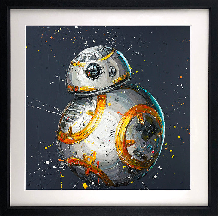 Paul Oz  "BB8"- Framed Limited Edition (Print & Canvas)