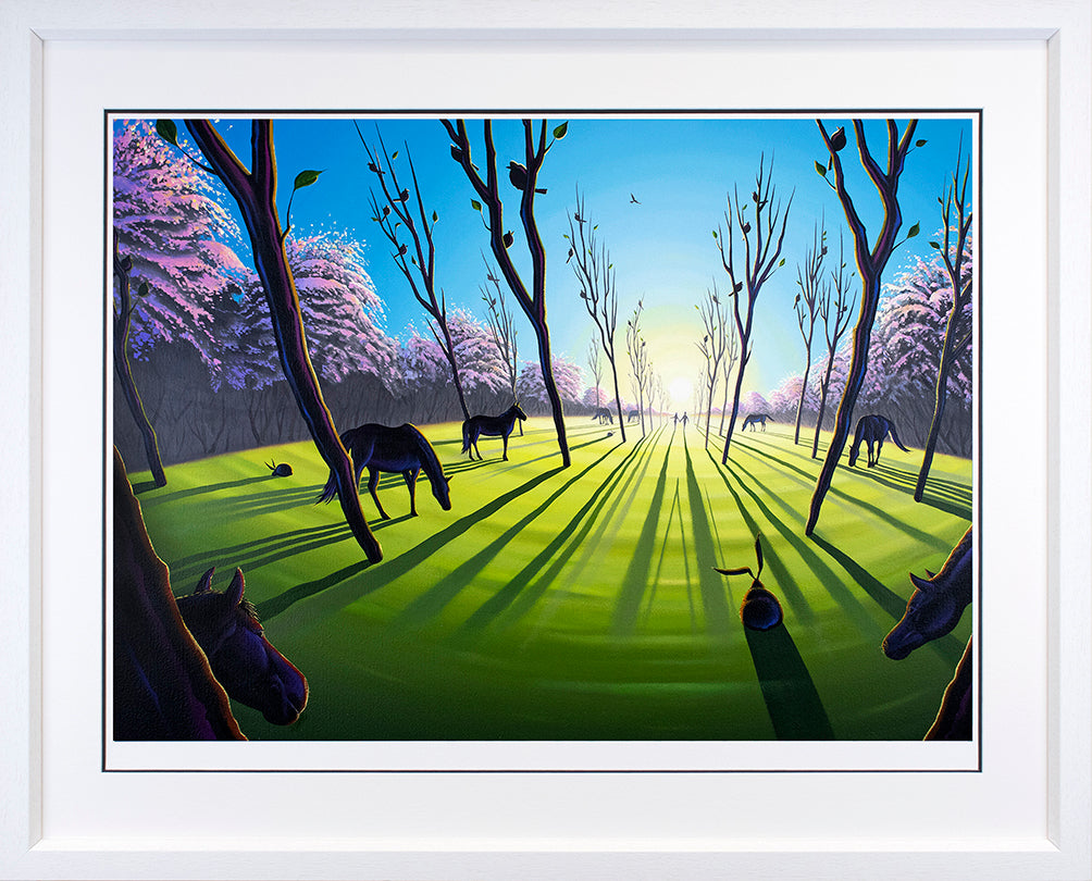Derrick Fielding - 'Our Spring Has Finally Sprung' - Framed Limited Editions