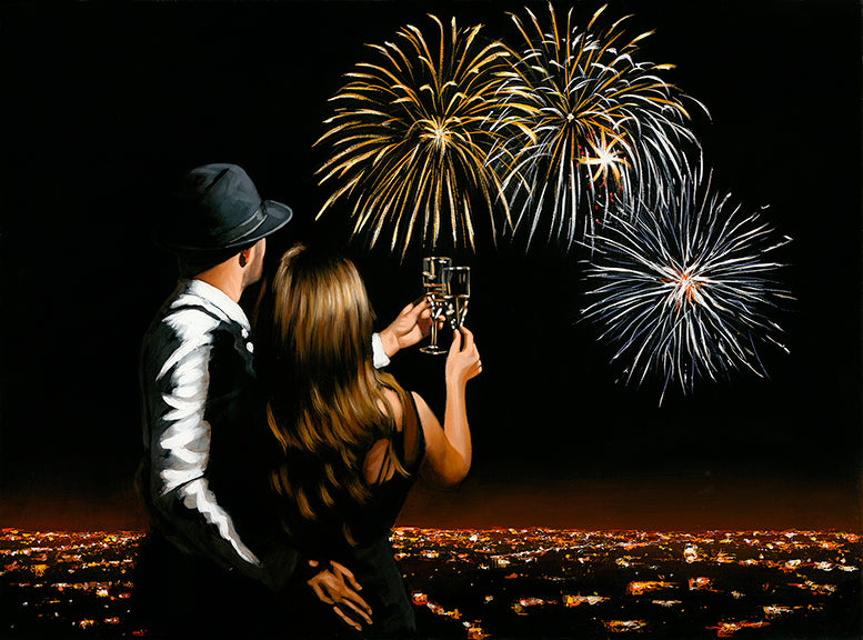 Richard Blunt - ' The Best Is Yet To Come' - Framed Original