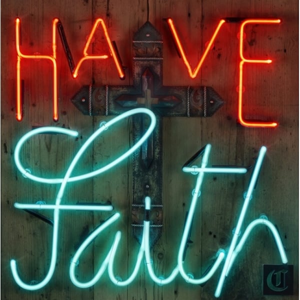 Courty - 'Have Faith'- Framed Limited Edition artwork