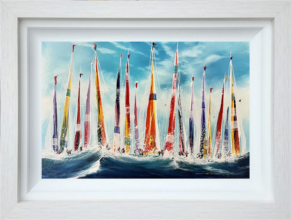 Dale Bowen - ' Under My Flag' - Framed Original Art