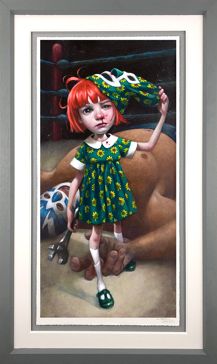 Craig Davison - 'Luck Loves The Fearless' - Framed Limited Edition