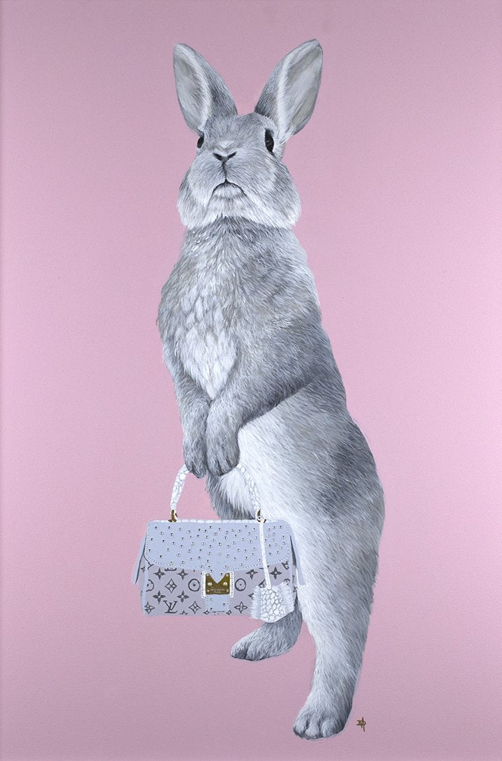 Dean Martin - 'Bunny Girl - Louis Vuitton' - Framed Limited Edition Art
