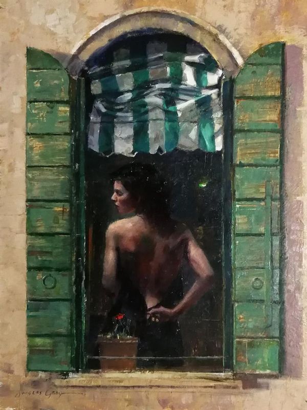 Douglas Gray - 'Venetian Red' - Framed Original Art