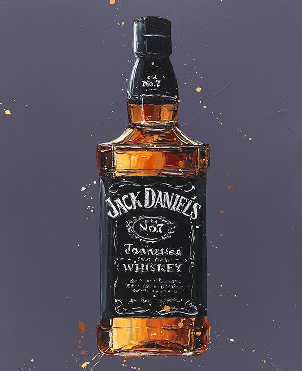 Paul Oz - ' Jack Daniel's ' - Framed Limited Edition
