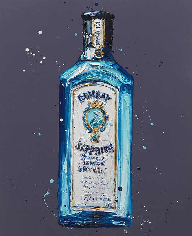 Paul Oz  - 'Bombay Sapphire' - Framed Limited Edition