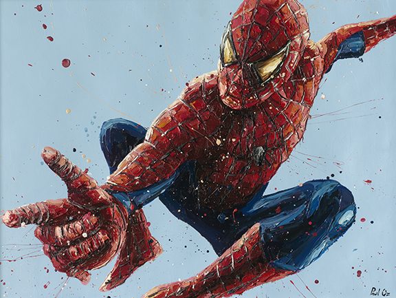 Paul Oz - 'Spiderman 2' - Framed Limited Edition