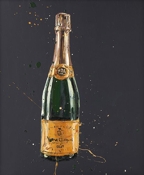 Paul Oz - 'Clicquot' - Framed Limited Edition