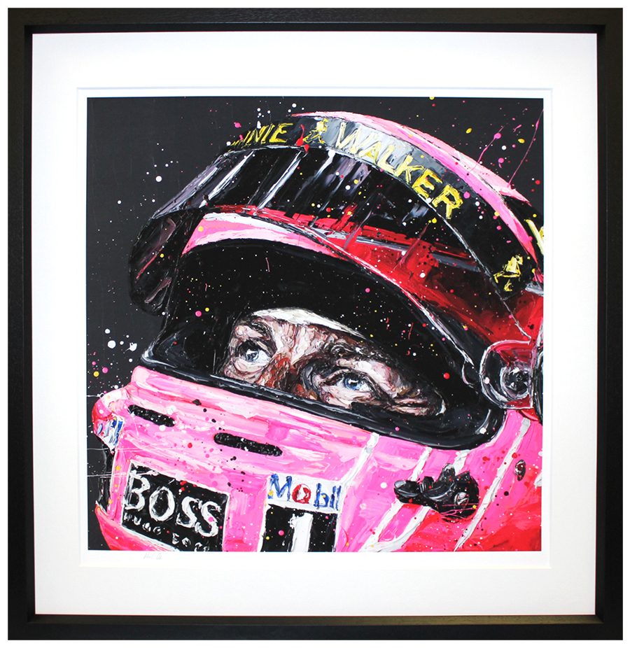 Paul Oz - 'Pink For Papa' - Framed Limited Edition